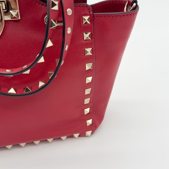 Valentino Rockstud Leather Shoulder Bag - Picture 12 of 17